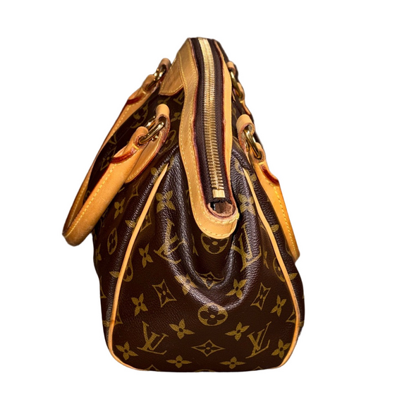 Louis Vuitton Monogram Tivoli PM satchel with Tan Accents - Picture 6 of 12